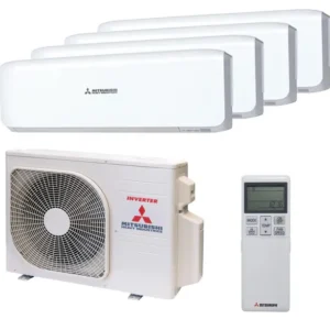 Aire acondicionado 4x1 mitsubishi 71zs04 4000+3x3000 fg
