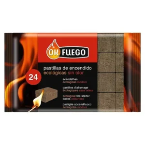 Ok Fuego Pastillas de encendido ecológicas 24Ud